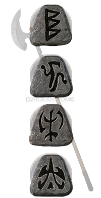 Pride Rune Pride Diablo 2 – Physical Bowazon Series: Windforce + Might/Pride Merc ...
