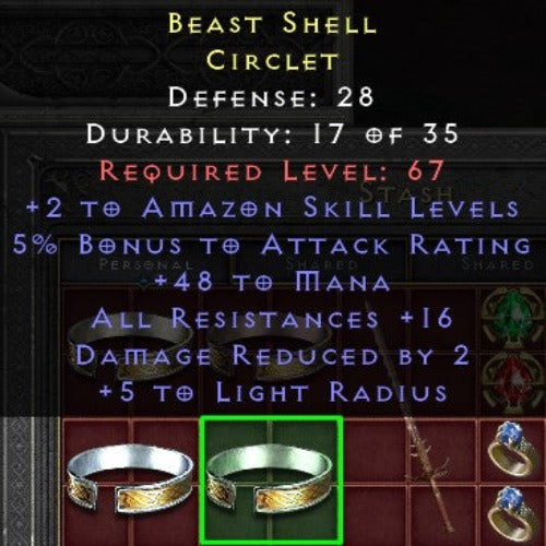 Buy D2R Beast Shell | Diablo 2 Resurrected (D2R) Item Shop - D2RGEAR