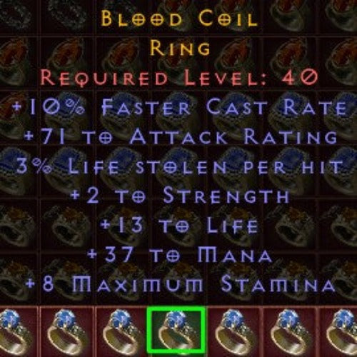 Buy D2R Blood Coil | Diablo 2 Resurrected (D2R) Item Shop - D2RGEAR