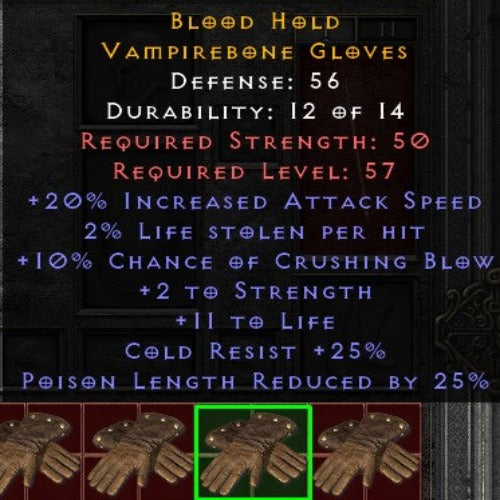 Buy D2R Blood Hold | Diablo 2 Resurrected (D2R) Item Shop - D2RGEAR