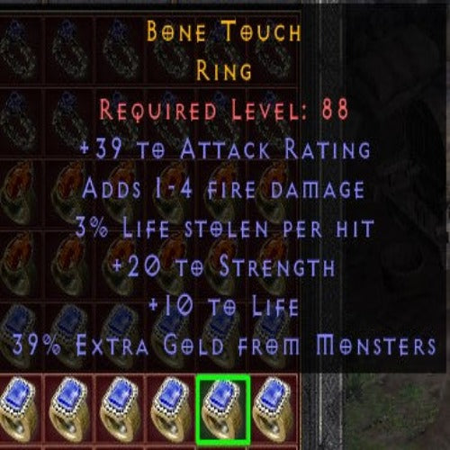 Buy D2R Bone Touch | Diablo 2 Resurrected (D2R) Item Shop - D2RGEAR