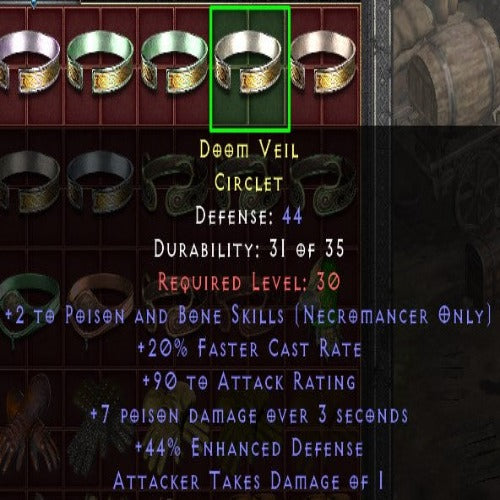 Doom Veil 2 PNB 20 FCR 90 AR LVL 30