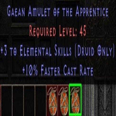 Gaean Amulet of The Apprentice