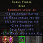 Ghoul Finger 74 AR 4 MS 6 LS 2 STR 9 CR 1 MAEK LVL 46