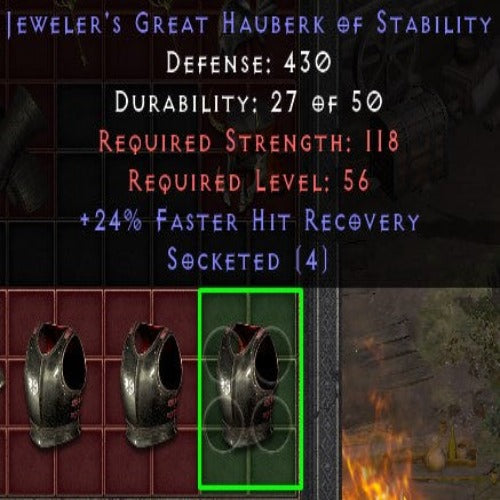 Jeweler's Great Hauberk of Stability