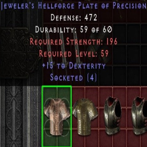 Jeweler's Hellforge Plate of Precision