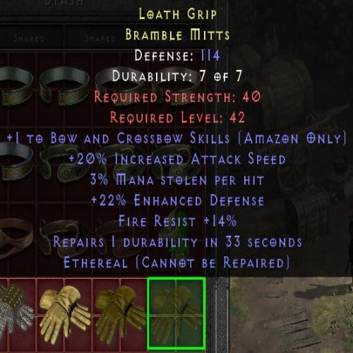 Loath Grip 1 B&C SKILLS 20 IAS 3 MS 14 FR ETH-REP