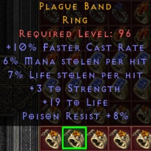 Buy D2R Plague Band | Diablo 2 Resurrected (D2R) Item Shop - D2RGEAR