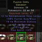 Plague Cowl 2 NS 30 FRW 8 MDMG 10 ENERGY  13 MANA 15 FR