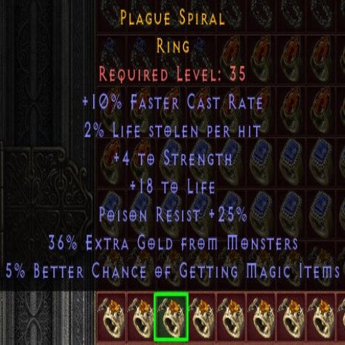 Buy D2R Plague Spiral | Diablo 2 Resurrected (D2R) Item Shop - D2RGEAR