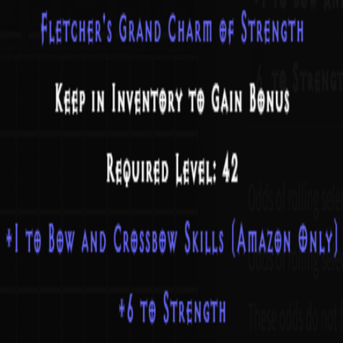 Amazon Bow & Crossbow Skiller +6 Strength