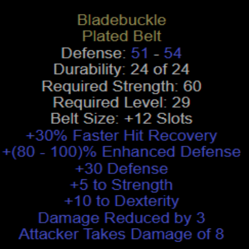 Bladebuckle