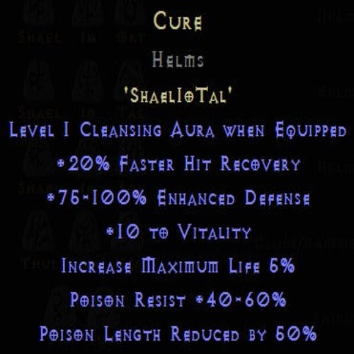 Buy D2R Cure Rune Pack | Diablo 2 Resurrected (D2R) Item Shop - D2RGEAR