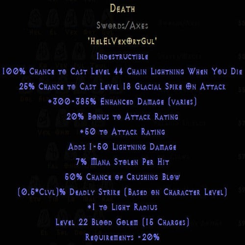 Death Rune Pack Buy D2R Death Rune Pack | Diablo 2 Resurrected (D2R) Item Shop - D2RGEAR