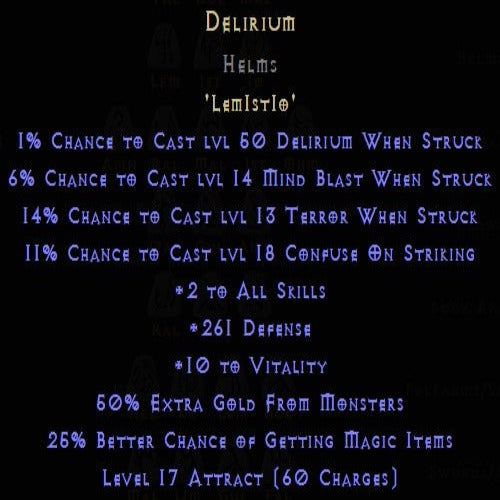 Delirium Rune Pack