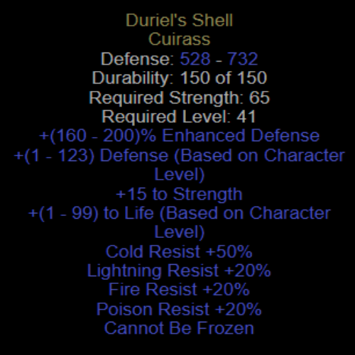 Duriel's Shell