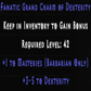 Barbarian Masteries Skiller +3-5 Dexterity