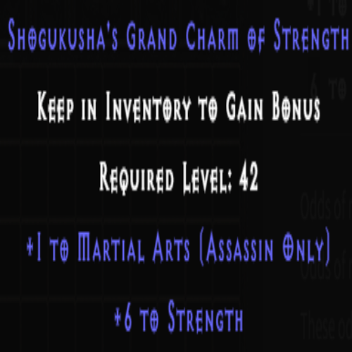 Assassin Martial Arts Skiller +6 Strength