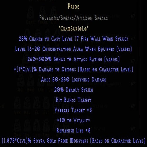 Pride Rune Buy D2R Pride Rune Pack | Diablo 2 Resurrected (D2R) Item Shop - D2RGEAR