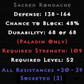 Sacred Rondache 3 Sockets 30-39 All Res