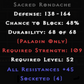 Sacred Rondache 4 Sockets 45 All Res