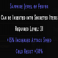 Sapphire Jewel of Fervor 15 IAS 30% Cold Resist