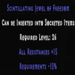 Scintillating Jewel of Freedom +15 All Resistances -15% Requirements