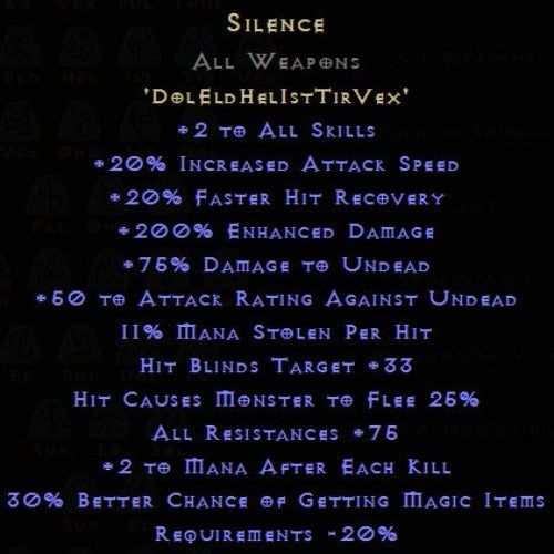 Insight Runes D2r Buy D2R Silence Rune Pack | Diablo 2 Resurrected (D2R) Item Shop - D2RGEAR