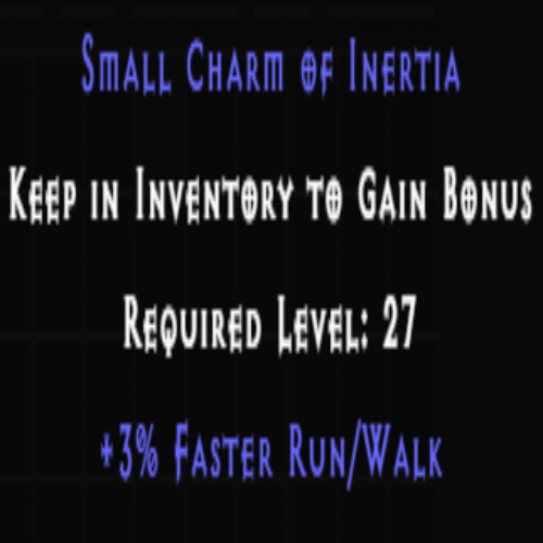 Buy D2R Small Charm of Inertia +3% Faster Run Walk | Diablo 2 ...
