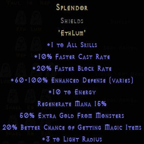 Buy D2R Splendor Rune Pack | Diablo 2 Resurrected (D2R) Item Shop - D2RGEAR