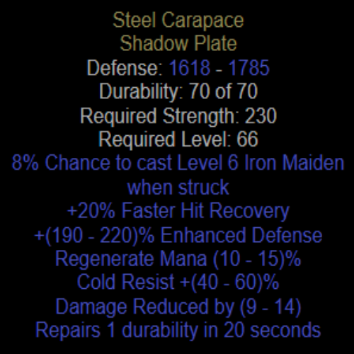 Steel Carapace