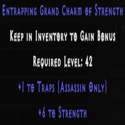 Assassin Traps Skiller +6 Strength