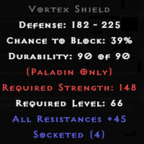 Vortex Shield 4 Sockets 45 All Res