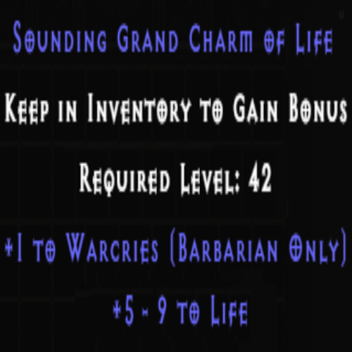 Barbarian Warcries Skiller 5-9 Life