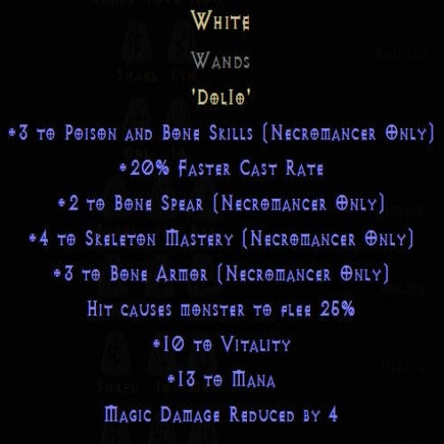 Buy D2R White Rune Pack Diablo 2 Resurrected D2R Item Shop D2RGEAR