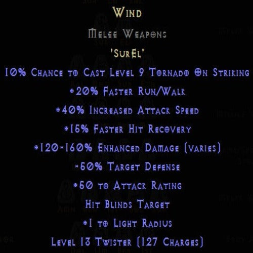 Buy D2R Wind Rune Pack | Diablo 2 Resurrected (D2R) Item Shop - D2RGEAR