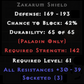 Zakarum Shield 3 Sockets 30-39 All Res