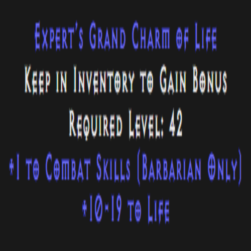 Barbarian Combat Skiller 10-19 Life Description
