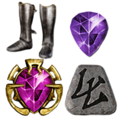 5 - Caster Boots Craft Pack