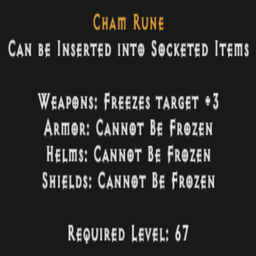 Buy D2R Cham Rune | Diablo 2 Resurrected (D2R) Item Shop - D2RGEAR