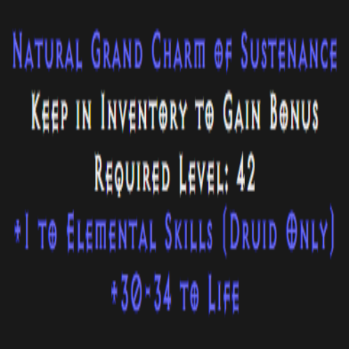 Druid Elemental Skiller 30-34 Life Description