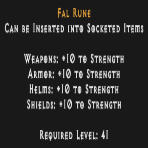 Fal Rune Description