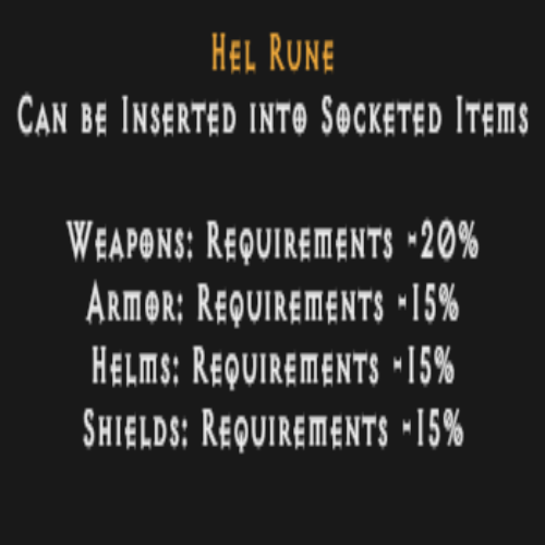 Hel Rune Description