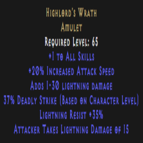 Highlord’s Wrath Description