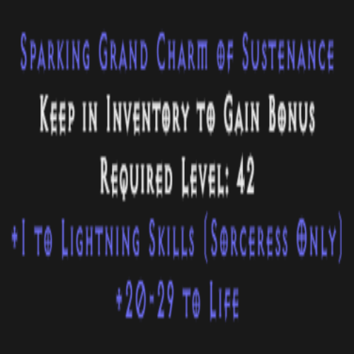 Sorceress Light Skiller 20-29 Life Description