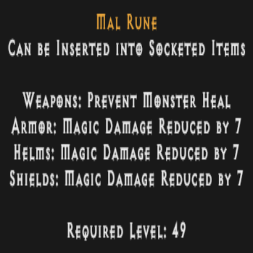 Buy D2R Mal Rune | Diablo 2 Resurrected (D2R) Item Shop - D2RGEAR