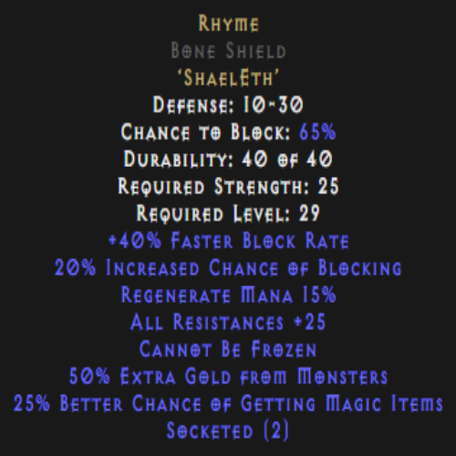 Buy D2R Shield Rune Words | Diablo 2 Resurrected (D2R) Item Shop - D2RGEAR.
