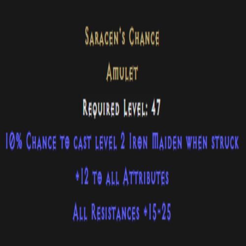 Saracen's Chance Description