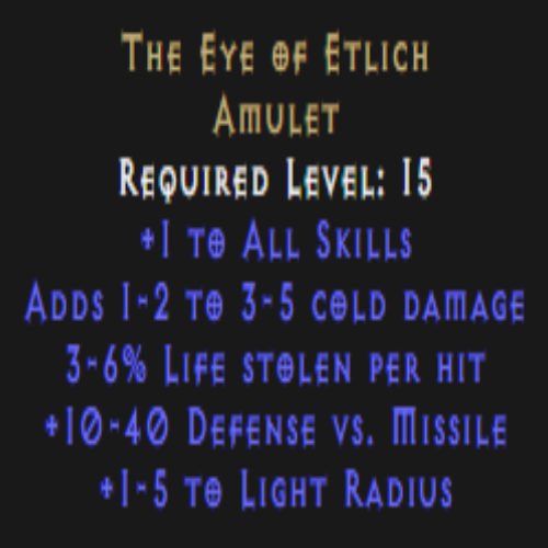 The Eye of Etlich Description