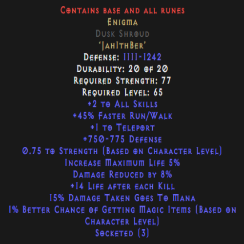 Buy D2R Rune Words | Unmade | Diablo 2 Resurrected (D2R) Item Shop ...